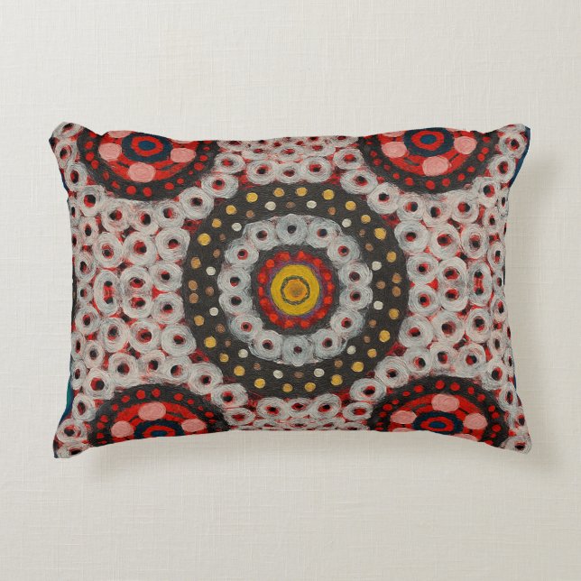 Double-Sided Kaleidoscope Tote – One-of-a-Kind  Dekokissen (Vorderseite)