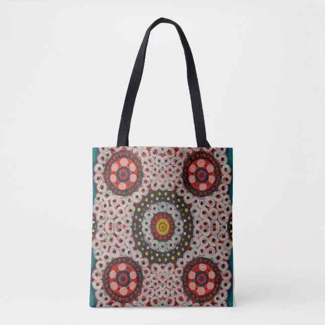 Double-Sided Kaleidoscope Tote – One-of-a-Kind  Tasche (Vorderseite)