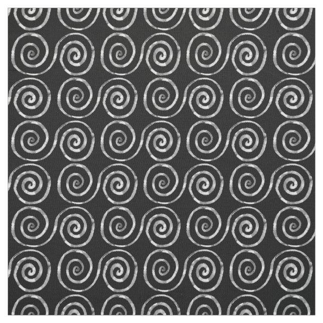 Double Spiral Celtic Pattern Stoff (Muster)