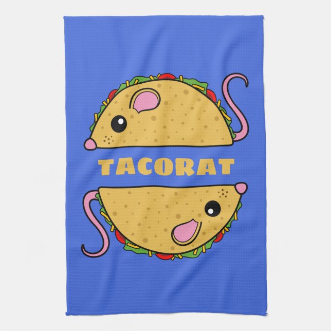 Double Taco Rat Küchentuch (Vertikal)
