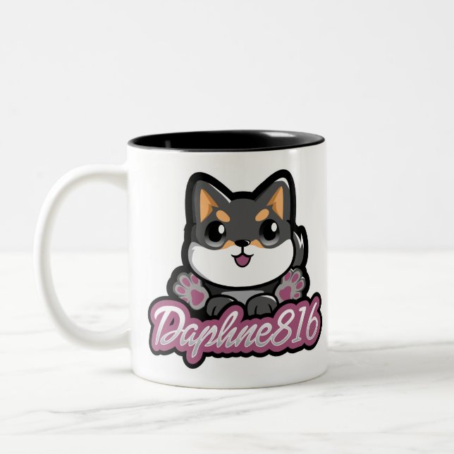 Double tasse dégrossie de Daphne 816 (Gauche)