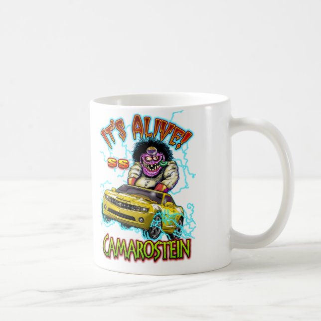 Double tasse dégrossie jaune de Chevy Camaro (Droite)