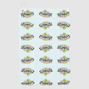 "Double Tennis" Tennis Sweattuch Golfhandtuch