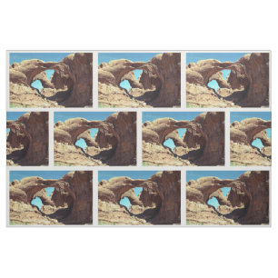 Double tissu de photo de paysage de désert de
