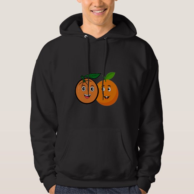 Double Trouble Oranges  Hoodie (Vorderseite)