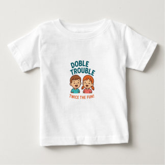 Double Trouble Twins T-Shirt – Hübsches lustiges G