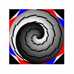 Double Yin Yang Spiral von Kenneth Yoncich Fotoskulptur Schlüsselanhänger<br><div class="desc">Double Yin Yang Spiral, Schlüsselkette. Bilder Copyright (C) Kenneth Kenji Yoncich. Alle Rechte vorbehalten.</div>
