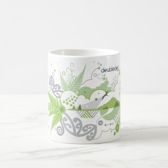 Doubledot Medium-Kiwi-Kaffee-Tasse Kaffeetasse (Mittel)