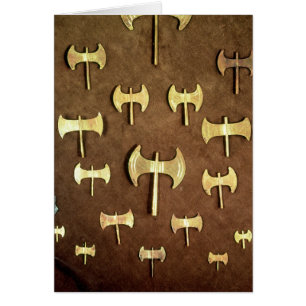 Doubles haches miniatures