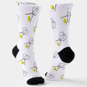 Doubles Tennis Thema Sport Socken