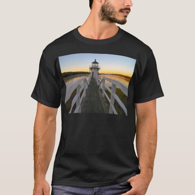Doubling Point Light, Maine T-Shirt (Vorderseite)