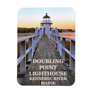 Doubling Point Lighthouse, Arrowsic Island, Maine Magnet