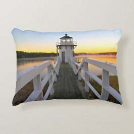 Doubling Point Lighthouse, Arrowsic Island, Maine Zierkissen