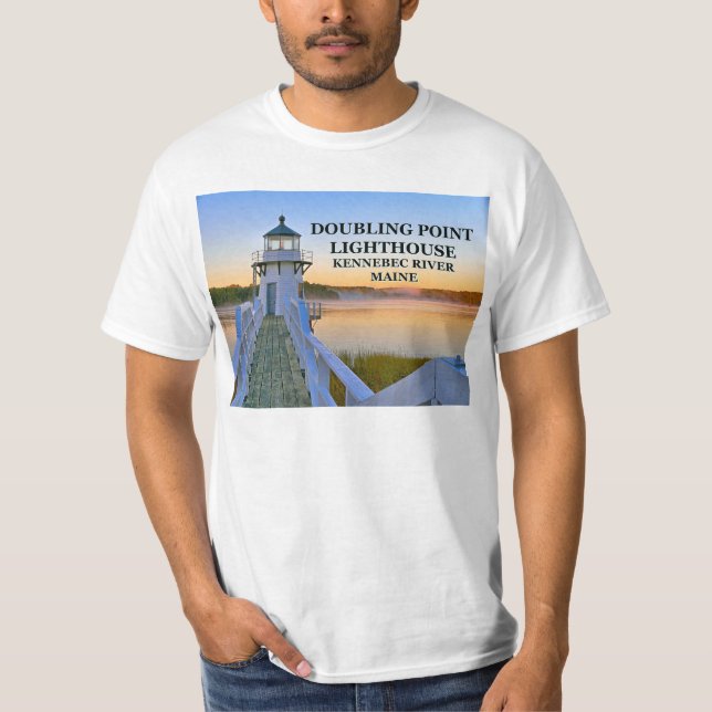 Doubling Point Lighthouse, Maine T - Shirt (Vorderseite)