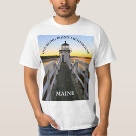 Doubling Point Lighthouse, Maine T - Shirt