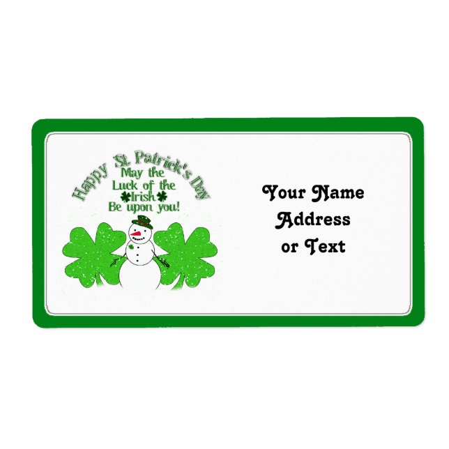 Doubly Lucky Snowman (Vorne)