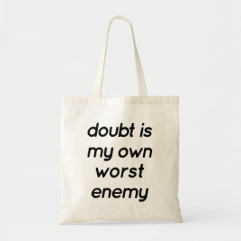 Doubt Tote Bag Tragetasche