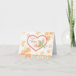 Douce Cartes d'oiseau Tweets pour toute occasion
