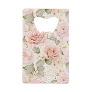 Douce Mariée Fleurs Roses Blush Crème