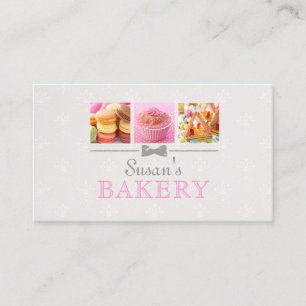 Douceur boulangerie Cute Carte de visite Cupcake