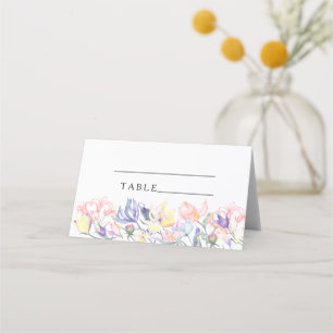 Douche fleur sauvage - Cartes mariages