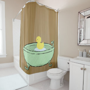 Douche rideau Canards