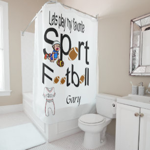 Douche rideau Sports Football