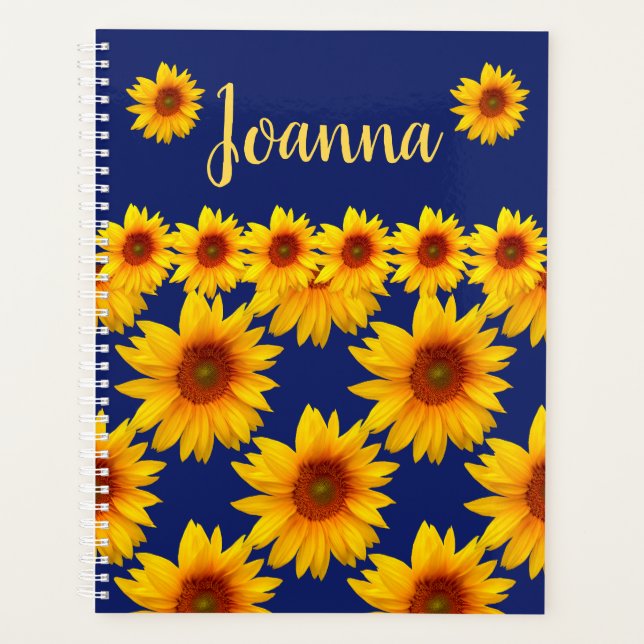 Douche tournesol personnalisée (Devant)