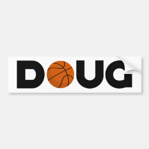 Doug Basketball Autoaufkleber