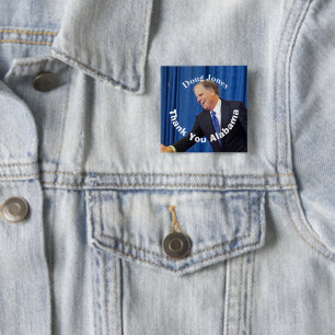 Doug Jones - danke Alabama Button