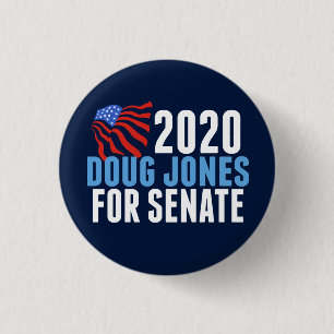 Doug Jones für den Senat Button