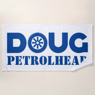 Doug Petrol Head Strandtuch