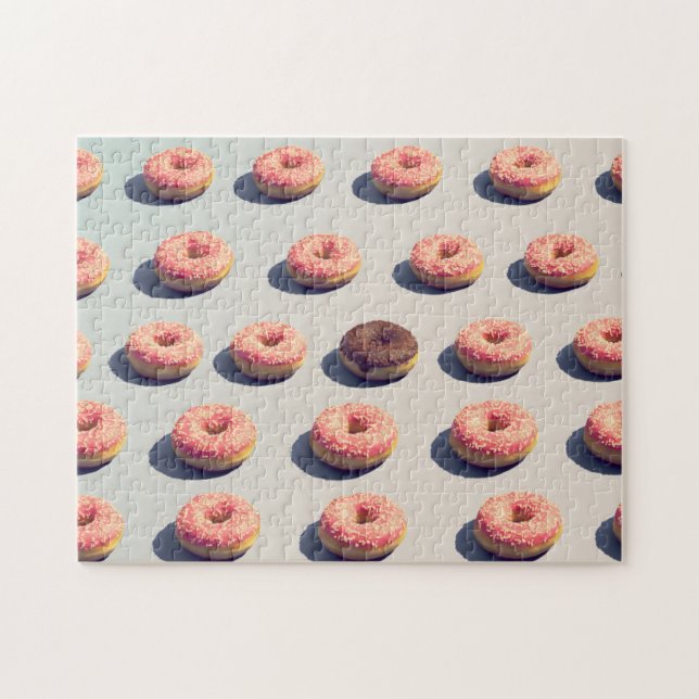 Doughnüsse in einer Gruppe (Horizontal)