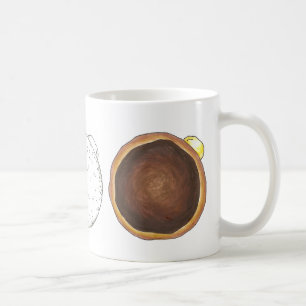Doughnut Breakfast Jelly Creme Donut Footy Mug