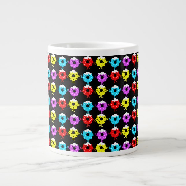 Doughnut Donut Lovers Jumbo-Tasse (Vorderseite)