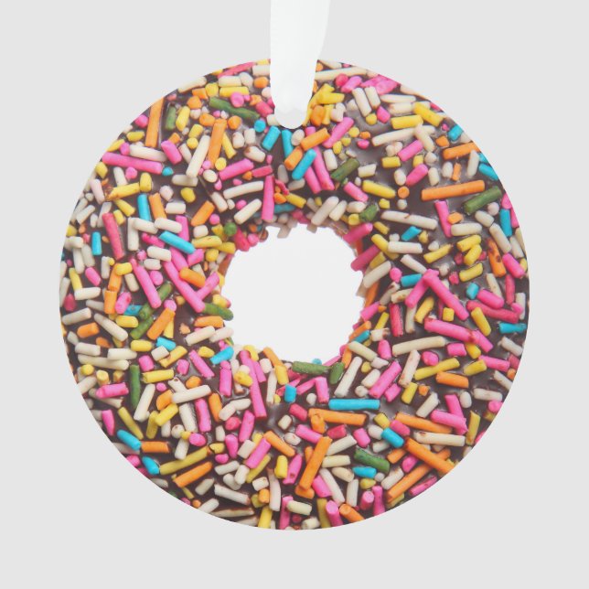 Doughnut/Donut-Ornament Ornament (Vorderseite)