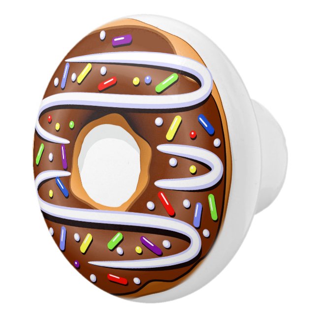 Doughnut Drawer Knob Keramikknauf (Rechts)