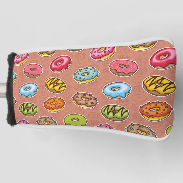 Doughnut Golf Headcover (Vorderseite)