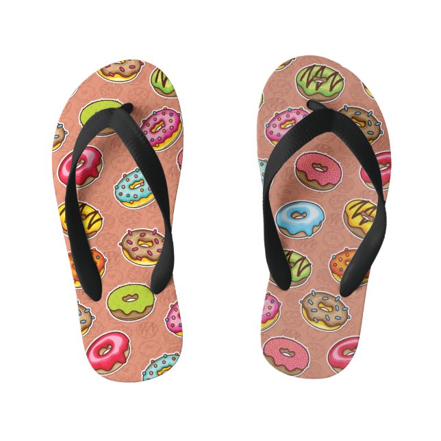 Doughnut Kinderbadesandalen (Fußbett)