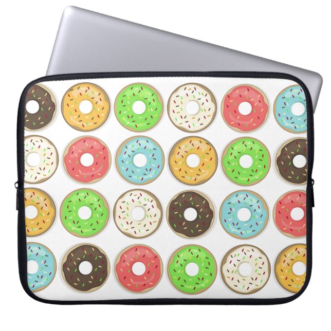 Doughnut Laptop Case (Vorderseite)
