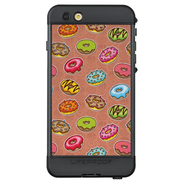 Doughnut LifeProof iPhone Hülle (Rückseite)
