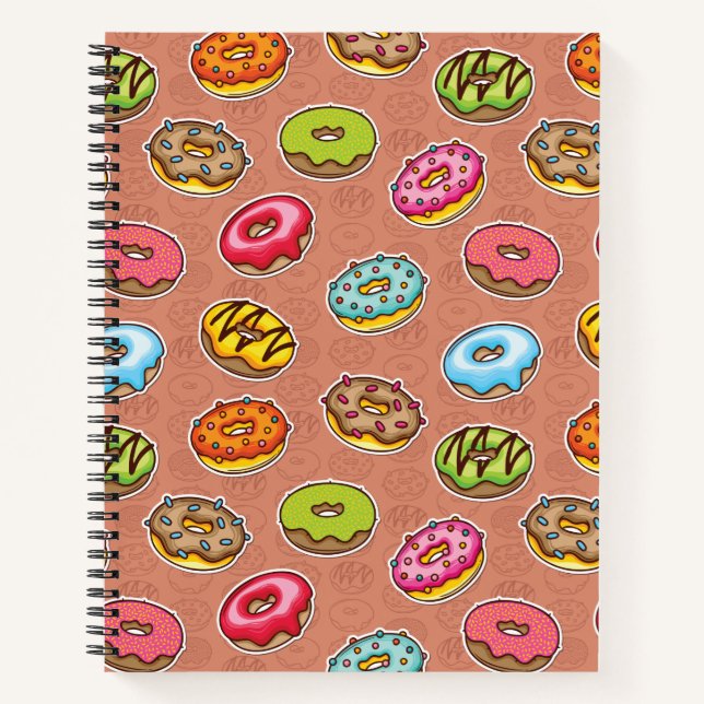 Doughnut Notizbuch (Vorderseite)