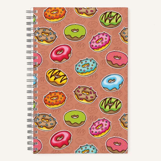 Doughnut Notizbuch (Vorderseite)