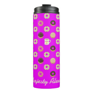 Doughnut Queen Personalisiert Thermal Tumbler Thermosbecher