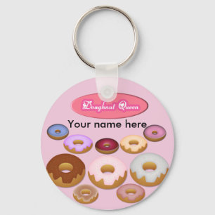Doughnut-Queen-Schlüsselanhänger Schlüsselanhänger