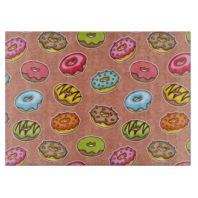 Doughnut Schneidebrett (Vorderseite)