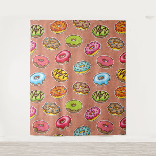 Doughnut Wandteppich