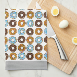 Doughnut White Kittuch Geschirrtuch