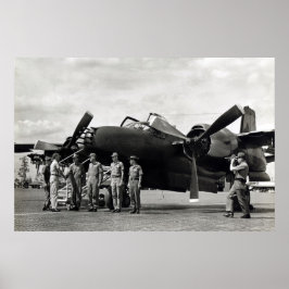 Douglas B-26K Invader Poster