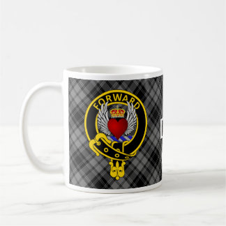 Douglas Cimier "AVANT" sur Grey Douglas Tartan Mug